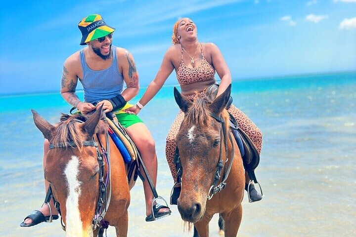 Horseback Riding - In The Ocean & On Sand