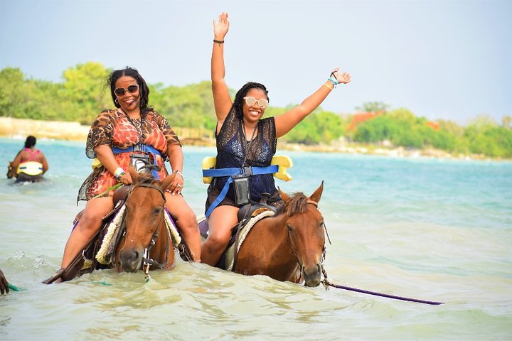 Horseback Riding - In The Ocean & On Sand