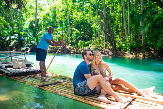 Bamboo Rafting + Limestone Foot Massage – Jamaica River Experience