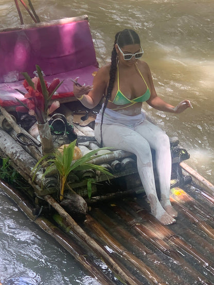 Bamboo Rafting + Limestone Foot Massage – Jamaica River Experience