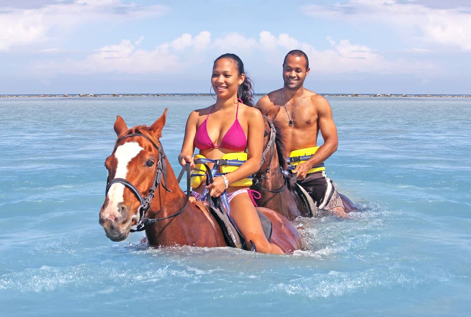 Horseback Riding - In The Ocean & On Sand