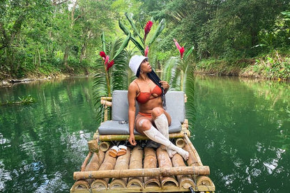 Bamboo Rafting + Limestone Foot Massage – Jamaica River Experience