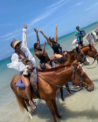 Horseback Riding - In The Ocean & On Sand