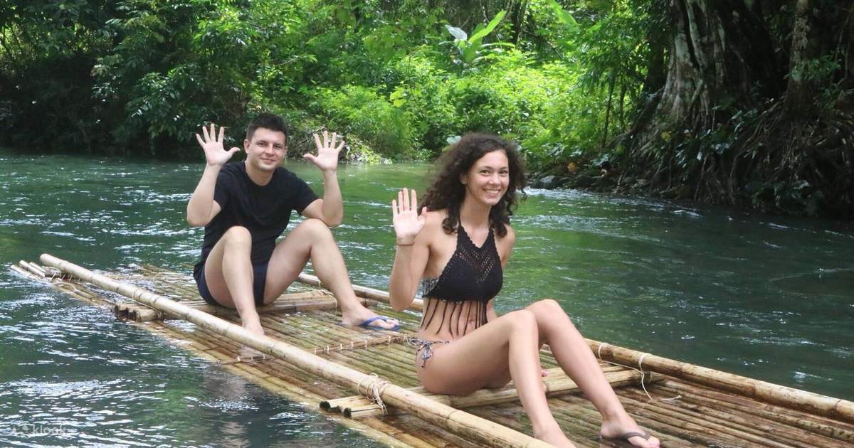 Bamboo Rafting + Limestone Foot Massage – Jamaica River Experience