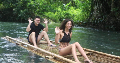 Bamboo Rafting + Limestone Foot Massage – Jamaica River Experience